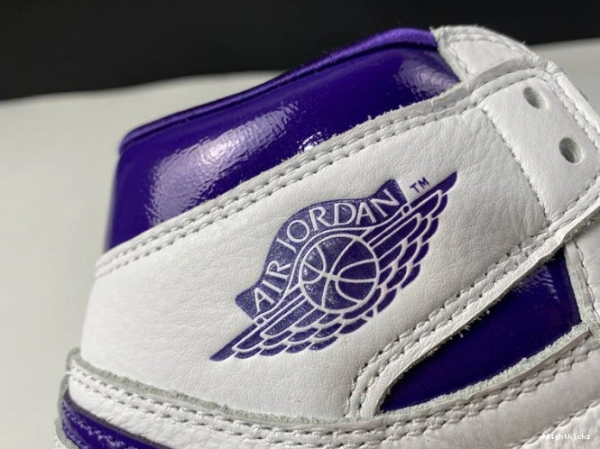PURPLE RETRO JORDAN HIGH AIR 1 COURT CD0461-151 1208